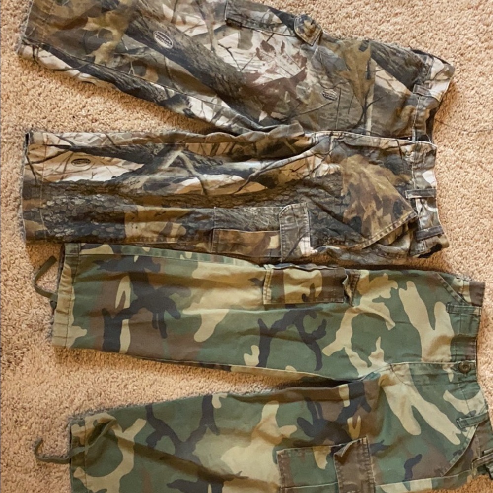 Camo pants